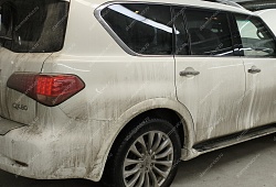 Установка сигнализации на Infiniti QX80